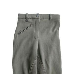 Ovation Breeches In Olive Green Size 24 Reg